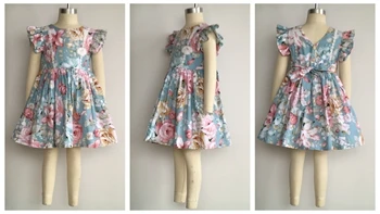 Baby girl clothes, toddler girl clothes,kids dress,children dress,cotton kids frock design ,kids clothes (15)