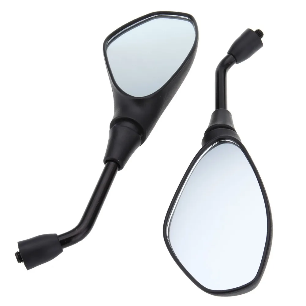 1 pair 10mm Motorcycle Rear View Mirrors Adjustable Rear mirrors For