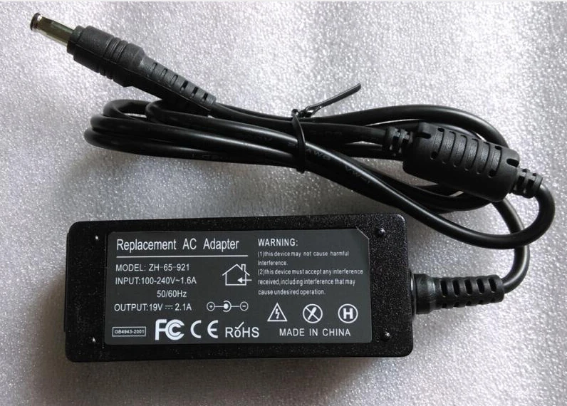 19V 2.1A 40W универсальный AC DC адаптер питания зарядное устройство для Samsung N230 Nc 110 n150