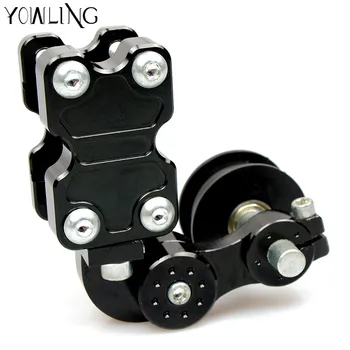 

Adjustable Aluminum Chain Tensioner Bolt on Roller Motorcycle Chopper Dirt Bike For YAMAHA YZF-R25V R15 R125 TMAX530 all year