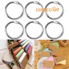 100 PCS 25mm Inner Diameter Metal Loose Leaf Ring Binder Ring Clip Album Scrapbook Craft Photo Split Rings Tool ► Photo 1/4