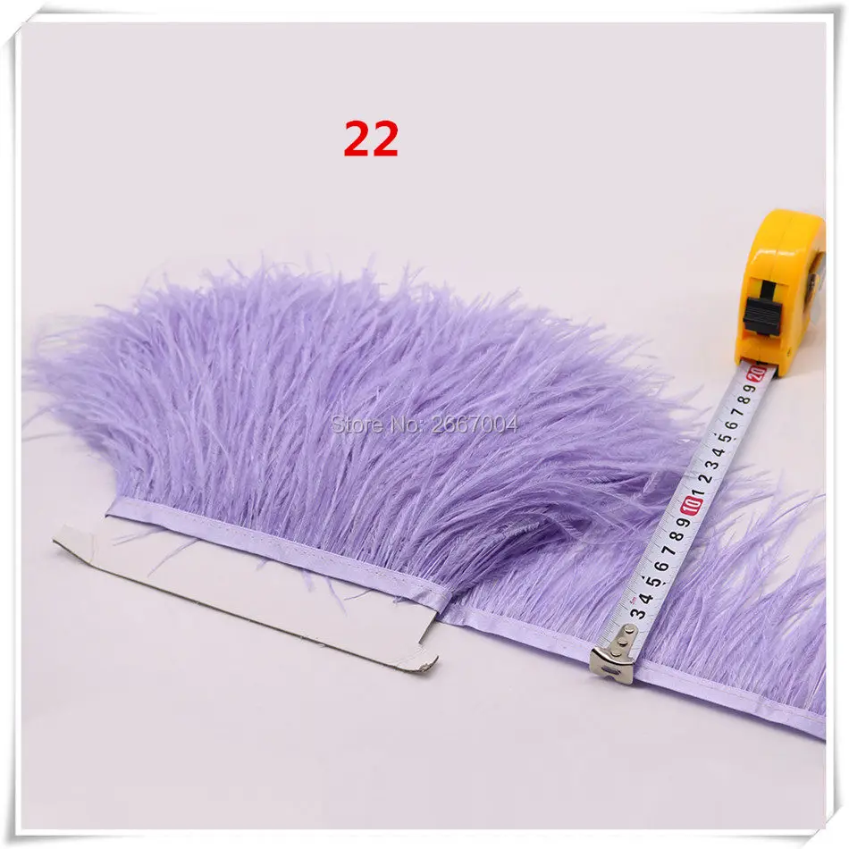 21 light purple ostrich feather fringe 5_