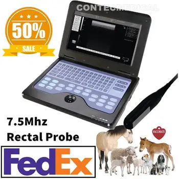 

Portable Ultrasound Veterinary Pregnancy with 3.5 convex 7.5 linear 5.0Micro-convex 6.5 Transvaginal 7.5 transducer