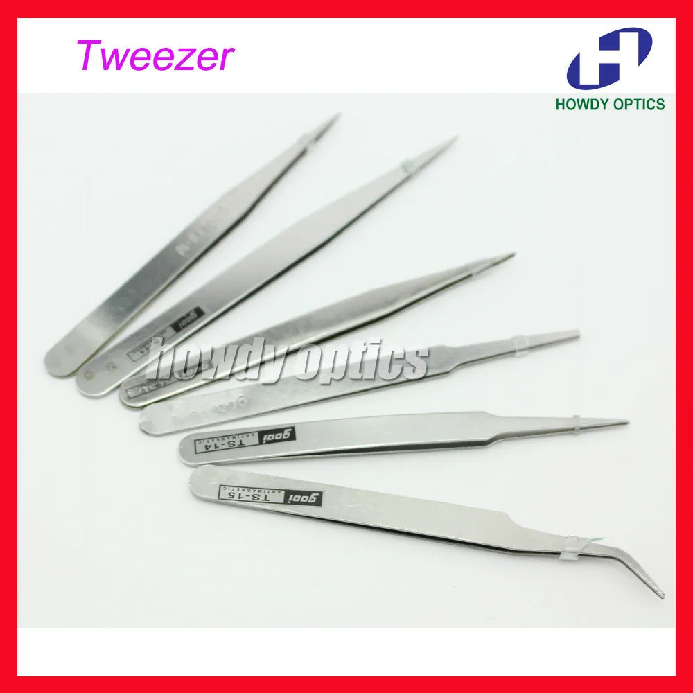 Free Shipping 6pcs/lot NZ002 Professional Glasses Tweezer DIY Clamp