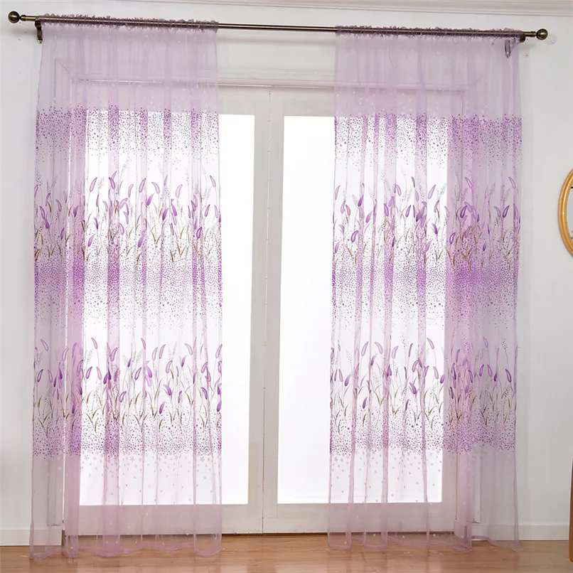 Leaves Sheer Curtain (18)