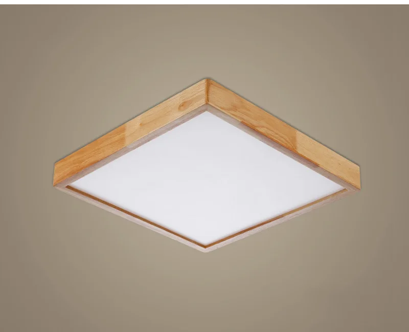 Simple Wooden Ceiling Lights Japan Style Warm Bedroom Living Room Cafe Home Lighting Ceiling Lighting Solid Wood Ceiling Lamp 220V (14)
