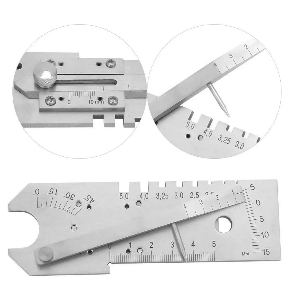 Многофункциональная Универсальная сварки циркуль сварного шва датчик контроля Тесты Новороссия Стиль