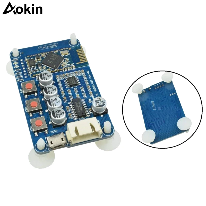 CSR8635 PAM8403 стерео усилитель модуль Bluetooth 4 0 HF11 цифровой аудио приемник плата 5 в мини