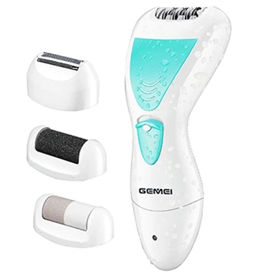 

4in1 washable epilator women electric face hair removal female shaver lady depilation leg body bikini depilatory chin lip cheek