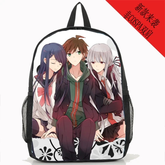 

Dangan Ronpa anime 16" OEM backpack school bag casual travel bags knapsack packsack rucksack new unisex