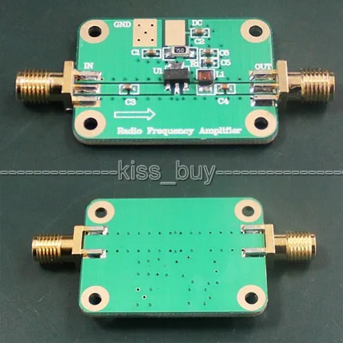 10 МГц 1 ГГц 1000MHz10dB gain 0 5 дБ колебания 27 дБм выходная стандартная локальная сеть FM HF