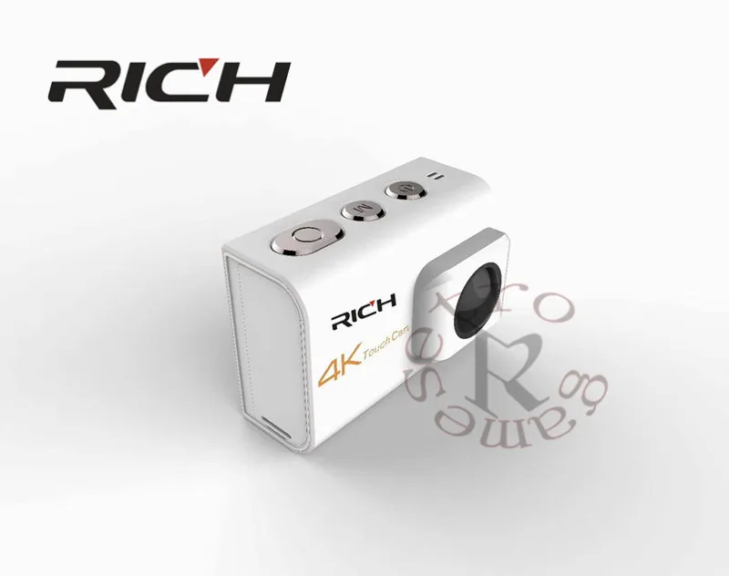 DHL 10 шт./лот RICH Action Camera Ultra HD4k 8MP Wifi 170 градусов Подводная Водонепроницаемая 30M Cam Remote