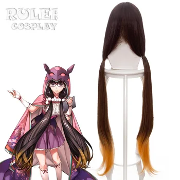 

Fate/Grand Order FGO Scathach Wig Cosplay Costumes Fate/Grand Order Osakabehime Double ponytail gradient long hair Wig Cosplay