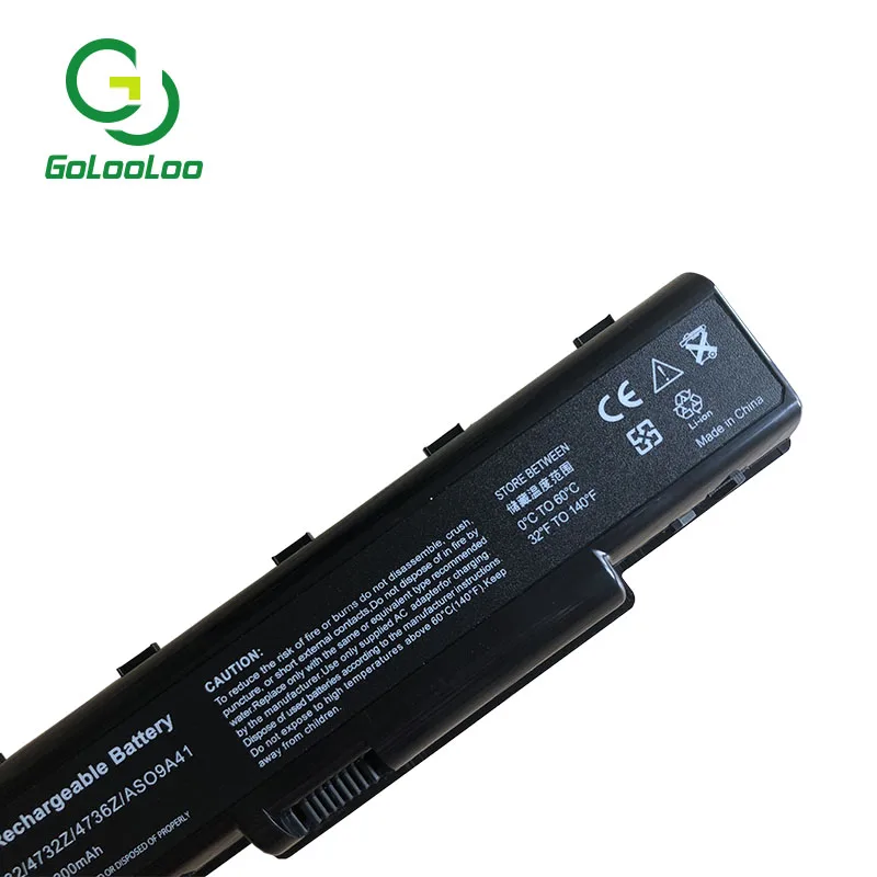 Golooloo 11,1 v аккумуляторная батареядля ноутбука EMACHINE D525 D725 AS09A31 AS09A41 E525 E527 E627 G627 G725 E725 шлюз NV52 NV53 nv58