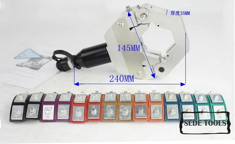 Электрический гидравлический A/C ремонт шланга обжимные инструменты авто A/C Шланг Hydra-щипцы обжимной инструмент Hydra-Krimp A/C Шланг обжимной инструмент