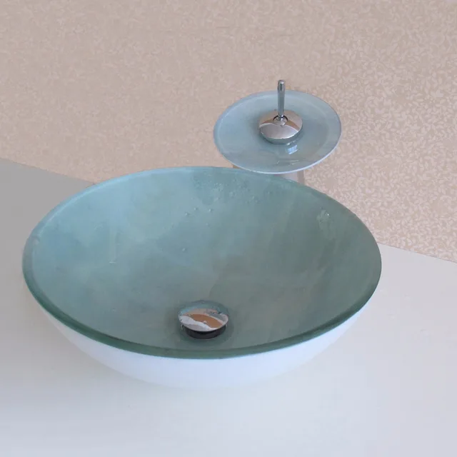 round sink bowl small new arrival simple design pastoral marble round tempered glass bathroom wash basin sink bowl with faucet round sink bowl small new arrival simple design pastoral marble round tempered glass bathroom wash basin sink bowl with faucet