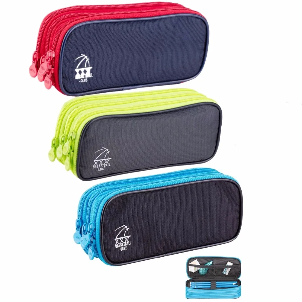 Big-Capacity-Polyester-Material-Pencil-Case-Pencil-bag-Multifunctional-Stationery-Storage-Organizer-Bag-20cm-x-5cm (4)