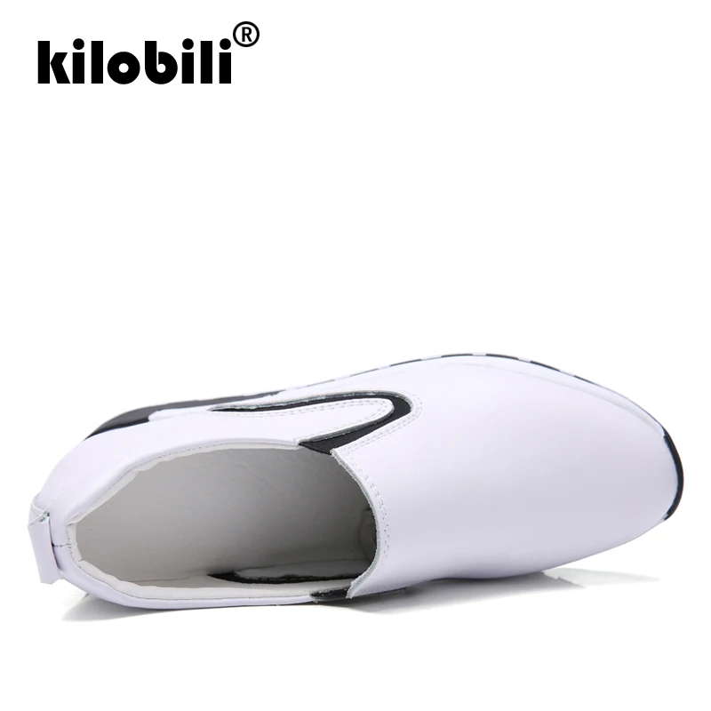 Kilobili/2019 г. весенние женские кроссовки на плоской подошве повседневная женская