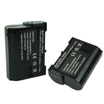 

EN-EL15 en-el15 en el15 Camera Battery for NIKON D500 D7000 D7100 D800 D800E D600 D610 D810 D7200 D7500 V1 D850 Camera