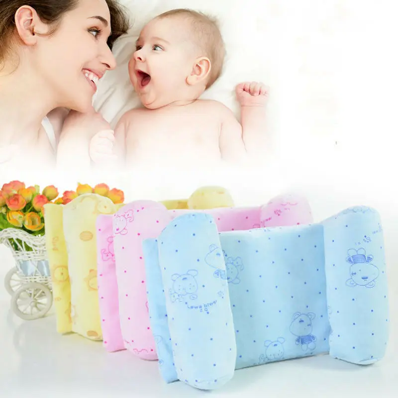 Babycare Adjustable Baby Pillow With Memory Foam Support And Anti Roll Sleep Positioner