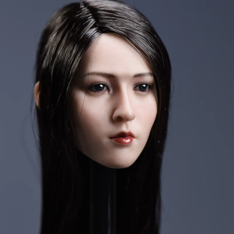 YMTOYS 1/6 азиатская красавица YUN голова лепить для 12 дюймов фигурку сделай сам Phicen