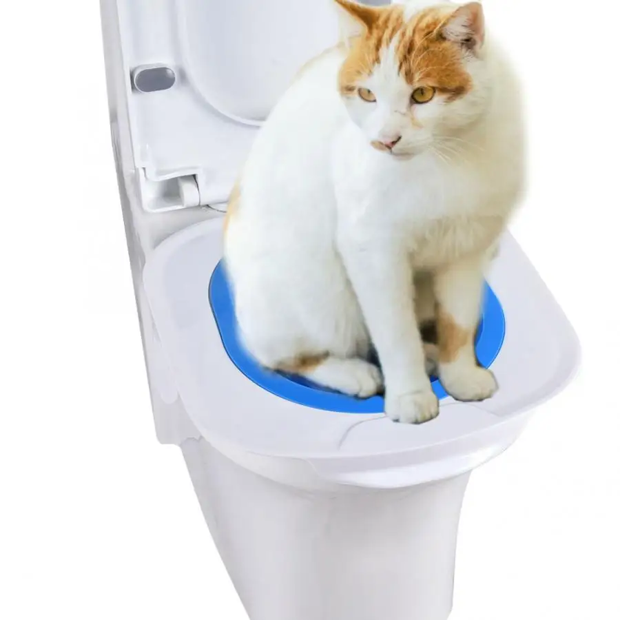 Pet Toilet Plastic Cat Toilet Trainer Pets Training Toilet Training Kit Playing Training Hot New Pet Toilet Plastic Cat Toilet Trainer Pets Training Toilet Training Kit Playing Training Hot New