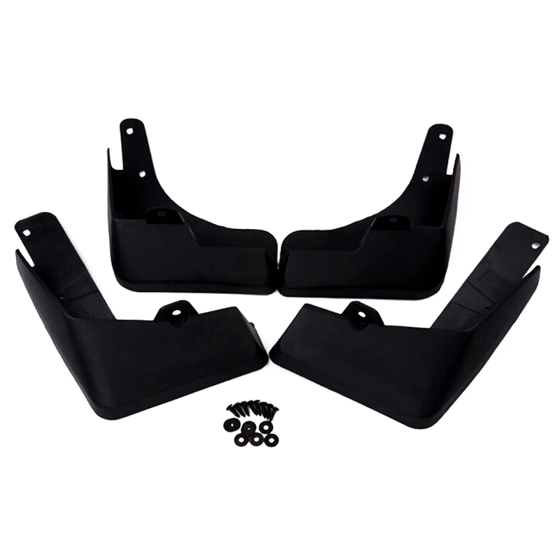 Exterior Mud Splash Flaps Guard Mudguards Fenders 4pcs Car Styling