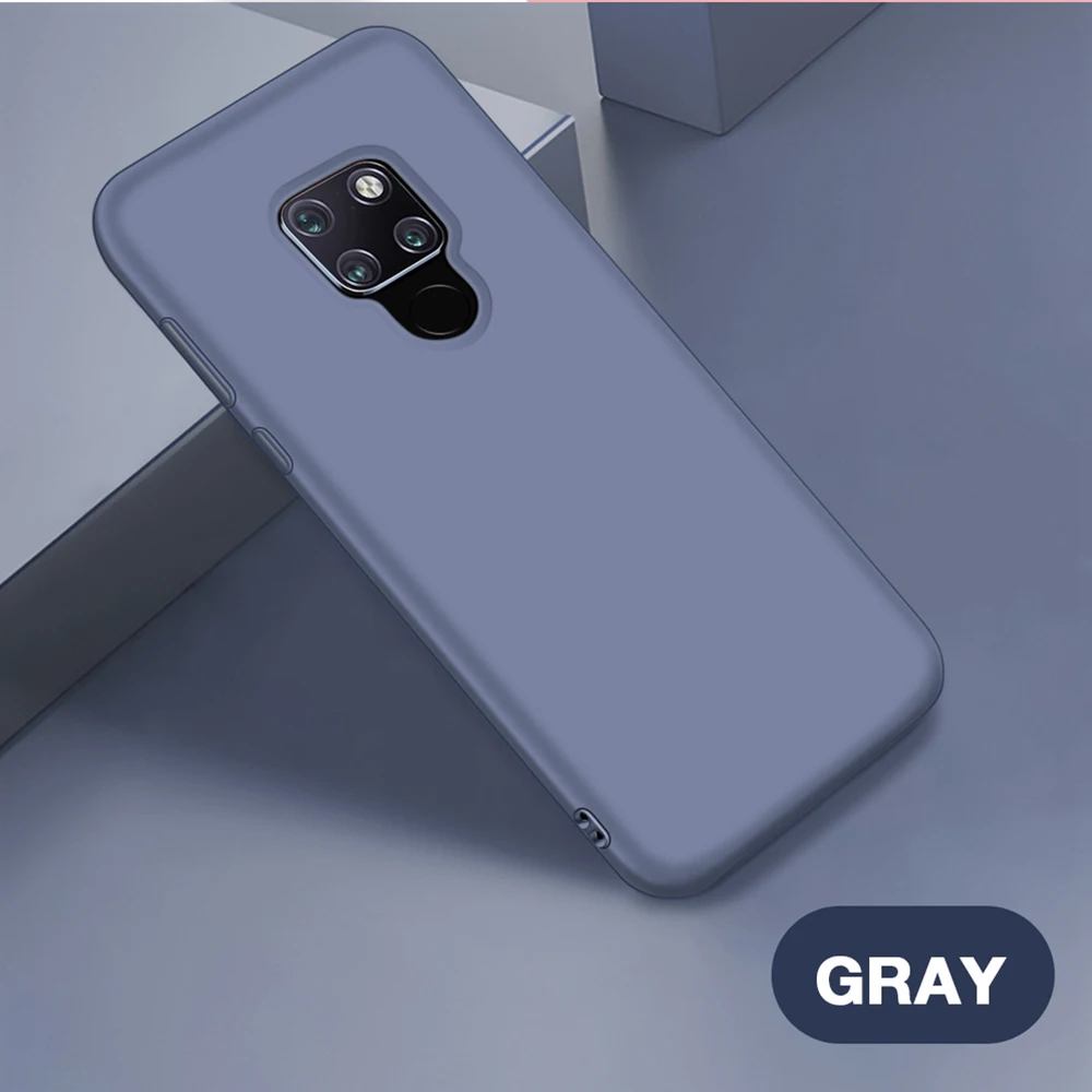 Силиконовый ударопрочный чехол для huawei mate 20 Lite P30 P20 Pro Nova 4 ультратонкие чехлы из