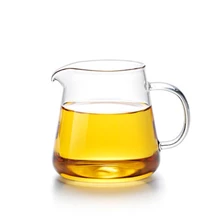 Samadoyo Fair tea Cup 400 мл прозрачная стеклянная чашка высокое боросиликатное стекло ручной работы Fair Cup CP14