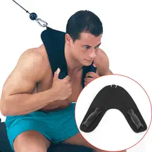 1 шт. прочный нейлоновый брюшной мышцы строительный ремень с ручкой оборудование для домашнего фитнеса