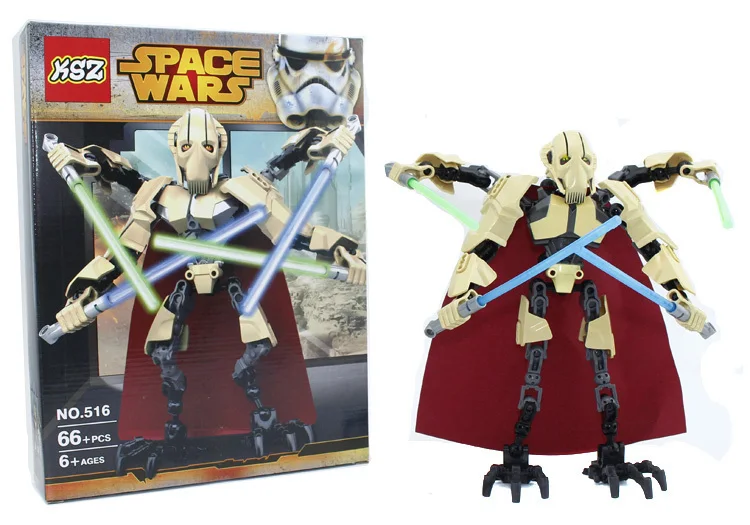 Figurine Star Wars Hero Mashers : General Grievous Hasbro  Magasin de Jouets