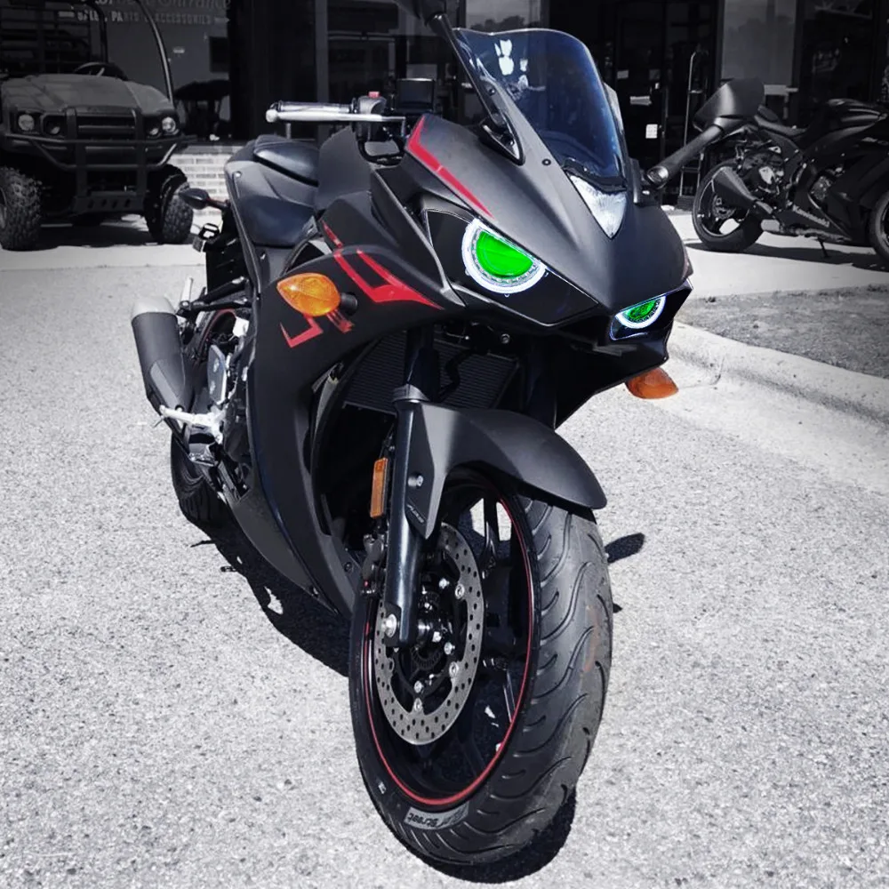 КТ светодиодная фара для Yamaha R3 R25 2015 2018| |