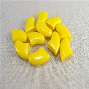 80 шт./лот Собака ногтей Caps собака Soft Paw Caps 6 размеров XS, S, M, L, XL XXL - Цвет: yellow