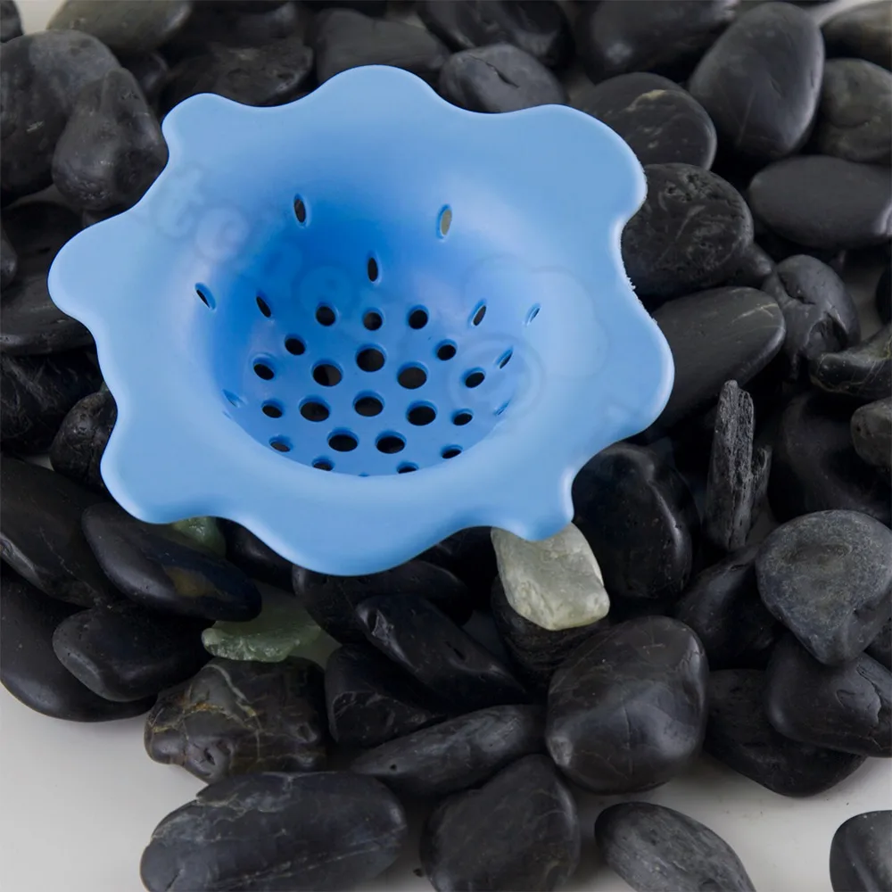 flower Drain Hair Catcher Bath Stopper Strainer Filter Shower Cover 1
