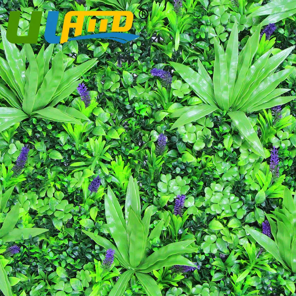ULAND Artificial Privacy Fence Boxwood Hedge 1X1M Decorative Garden Fence Plants for Decoration Wedding Home Balcony Decoration 1