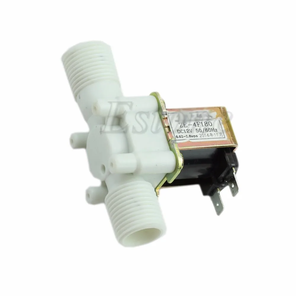 

New Electric Solenoid Valve Magnetic DC 12V N/C Water Air Inlet Flow Switch 1/2"
