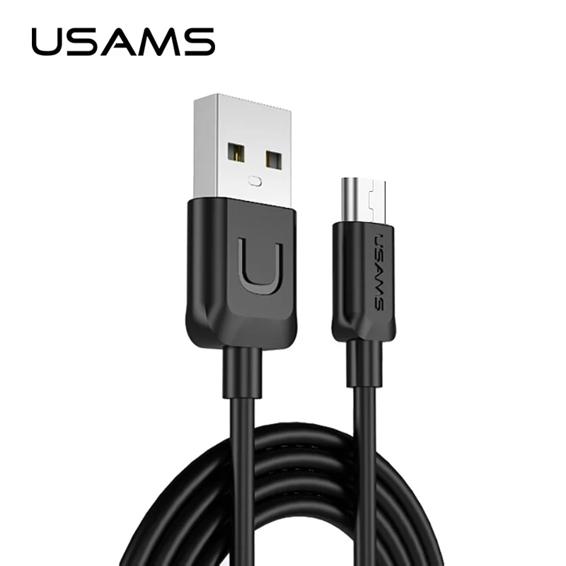 

USAMS micro usb cable USB charger cable Data Sync & Charging Cable for Samsung LG Xiaomi & More Micro mobile phone cable