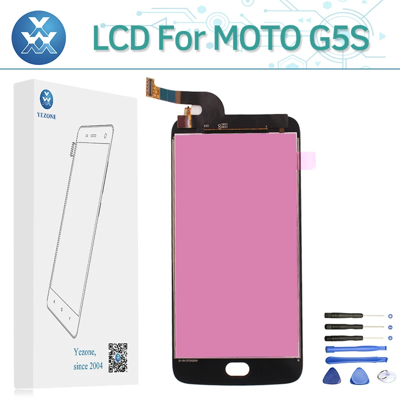 100% AAA ЖК-дисплей Дисплей для Motorola Moto G5S XT1792 XT1793 XT1794 Сенсорный экран планшета