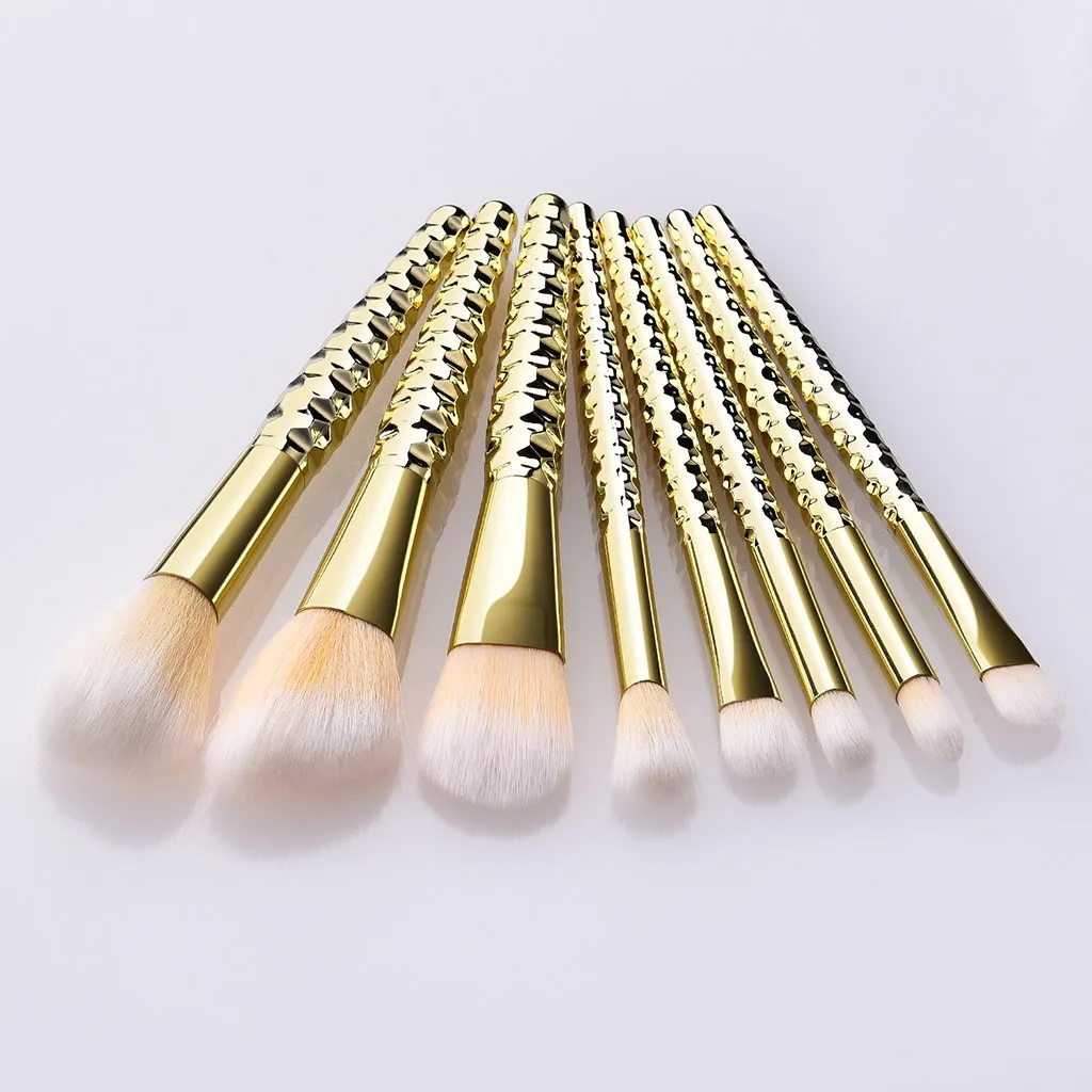 8 Pcs Makeup Brushes With A Honeycomb Eye Shadow Makeup Brush Set Beauty Tools Kit for Lip Eye Liner maquiagem 5.9DJL 8 Pcs Makeup Brushes With A Honeycomb Eye Shadow Makeup Brush Set Beauty Tools Kit for Lip Eye Liner maquiagem 5.9DJL