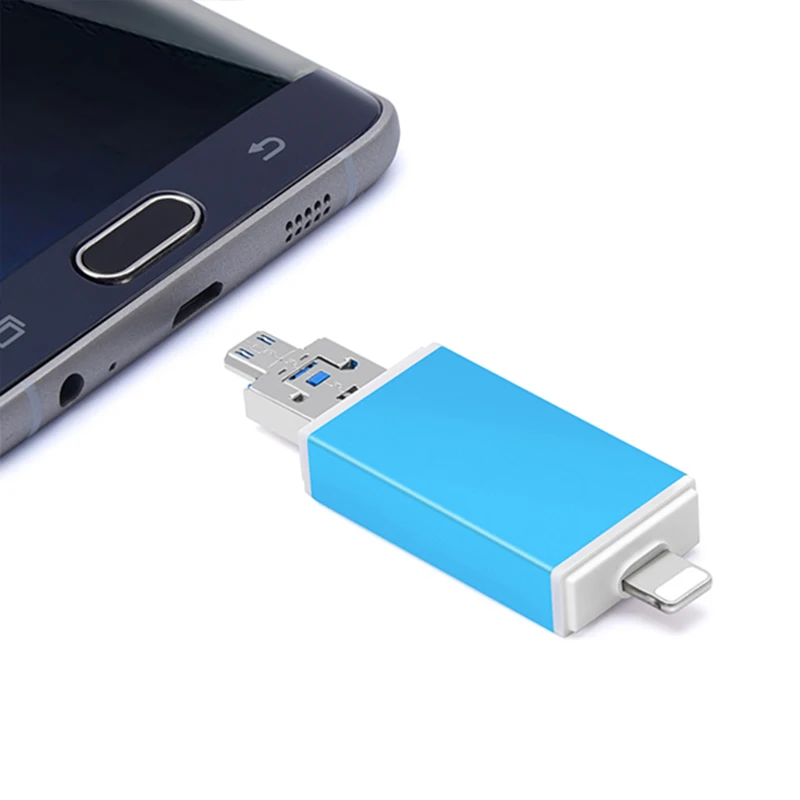 UTHAI R004 мульти кард-ридер 3в1 Lightning/Micro USB/USB2.0 TF/SD карта адаптер для iPhone 7 8 11 X XR