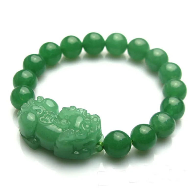 Natural Aventurine DongLing Stone Bracelet 2018 Cute Handmade Carved