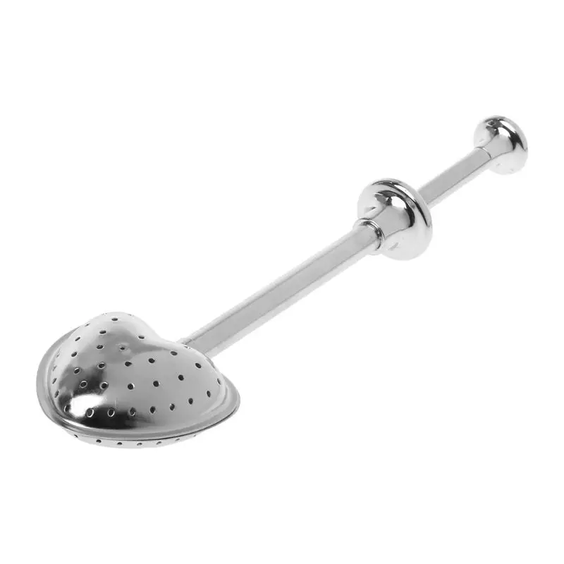 Heart Shape Stainless Steel Loose Leaf Tea Infuser Spoon Strainer