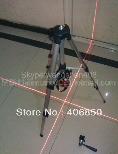 Cheap 5lines Cross line laser level (4V1H electronic system) with  tripod