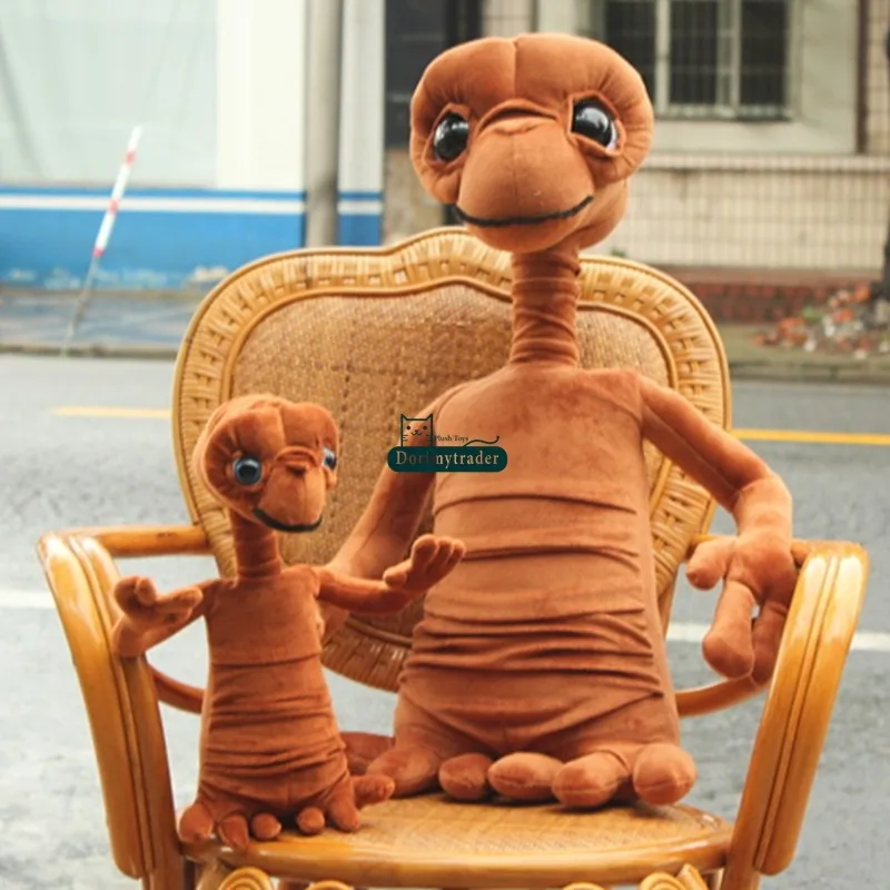 Dorimytrader 27'' 68cm Lovely Stuffed Soft Plush Cute Giant ET Alien Toy, Free Shipping DY60807 (3)