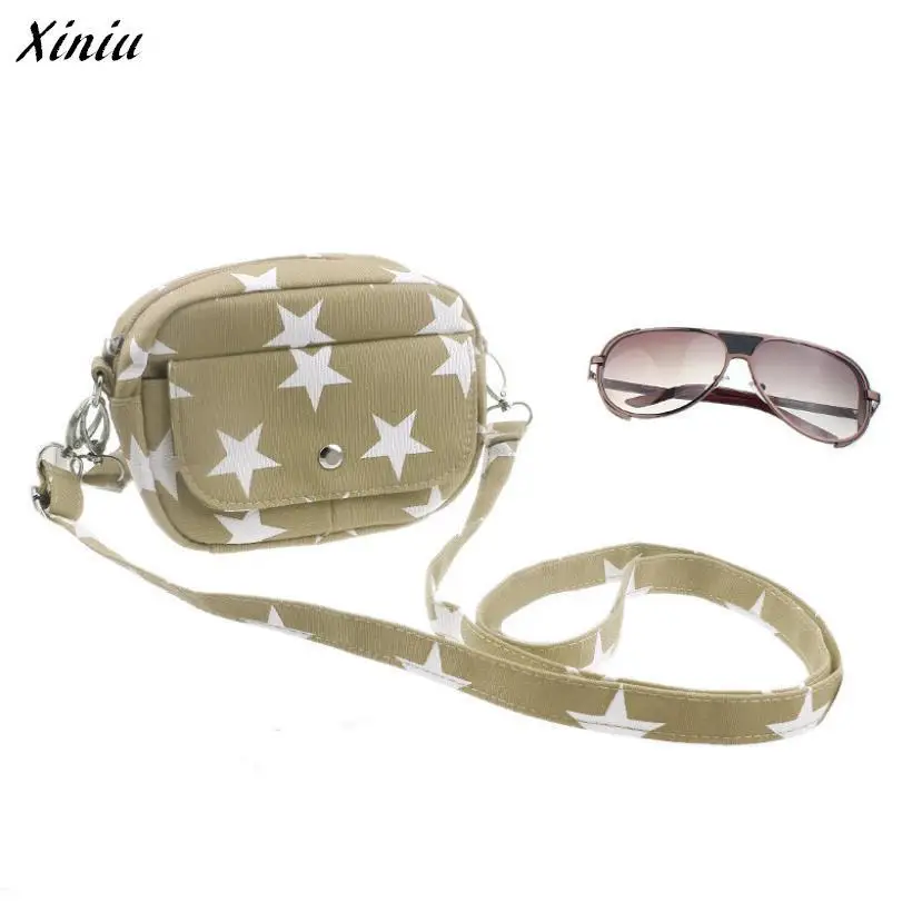 

Xiniu canvas handbag women messenger bags five-pointed star printing travel hinking ladies handbags bolsa feminina #0