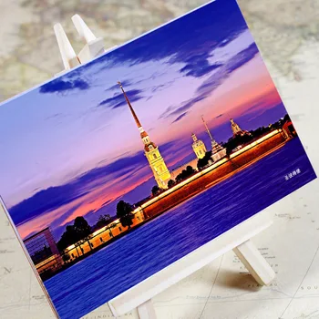 

6Pcs/Set "Charming City Series - St.Petersburg" Urban landscape Postcard /Greeting Card/Birthday Card/Christmas gifts