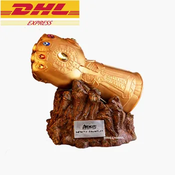 

16"Avengers Infinity War Megamind Thanos BOSS Gloves Inf Energy Gemstone Gloves PVC 1:6 Action Figure Collectible Model Toy J368