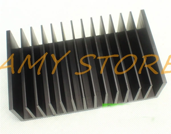 Aluminum Heatsink Fully Symmetrical Discrete Components Hifi Fever Power Amplifier Board 140*81*44mm Radiator For LM3886/TDA7293 |