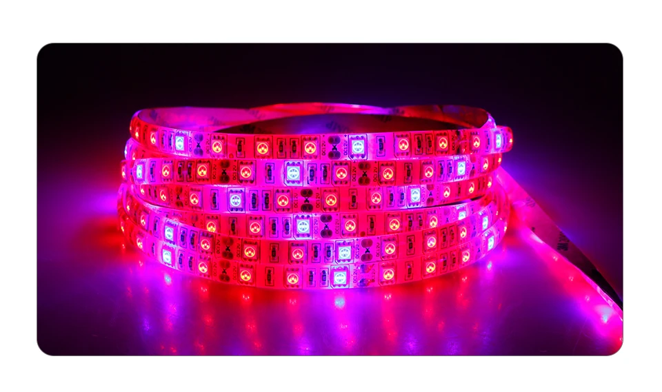 LED Grow Light Full Spectrum 5M LED Strip Light Set Dimmable (2)