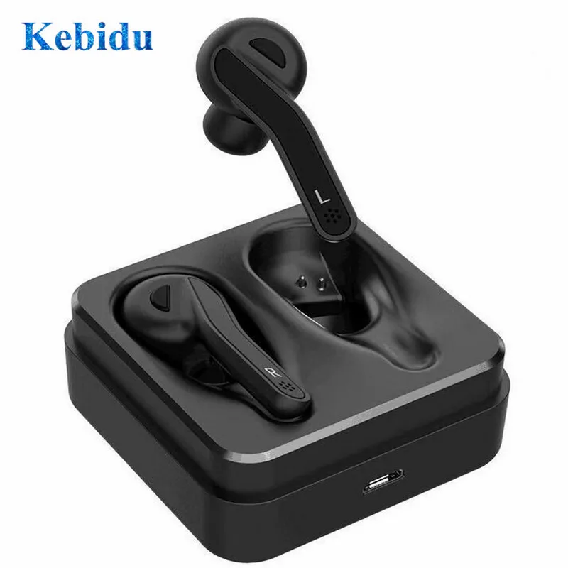 

KEBDIU Bluetooth 5.0 TWS Music Earphone True Mini Wireless Earbuds Wireless Headset With Mic Headphones PK M9 Freebuds YC1824
